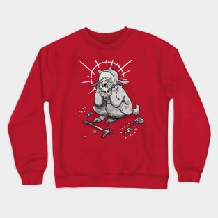 Toothy lamb Crewneck Sweatshirt
